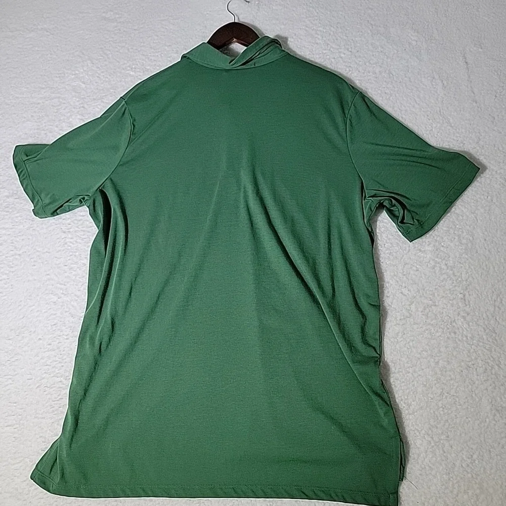 Ralph Lauren RLX Polo Shirt Mens XL Green Golf Performance Outdoor Hiking Sports